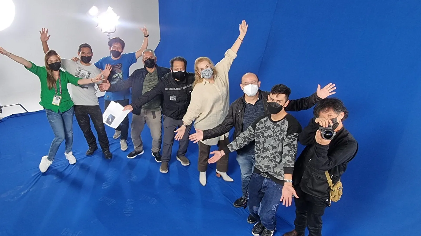 Equipo humano de El Crew Producciones